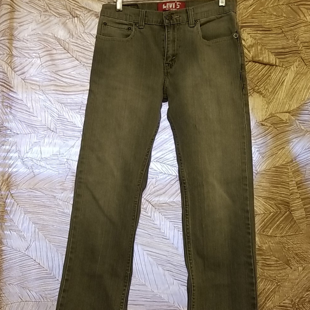 Levi's grey jeans
